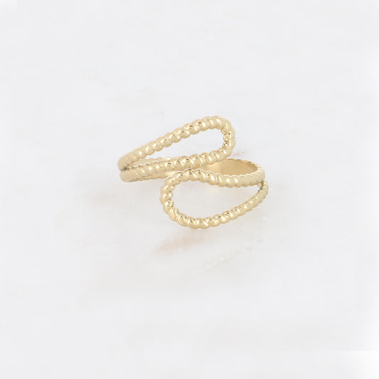 Bague ajourée