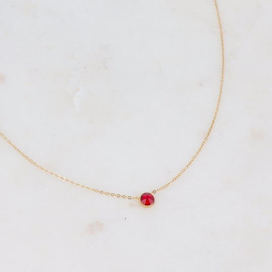 Collier orné de cristal de Swarovski® PP20 - Siam
