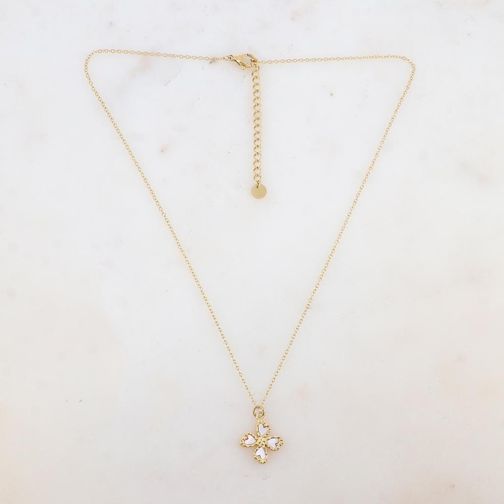 Collier avec pendentif nacré (40+5CM)