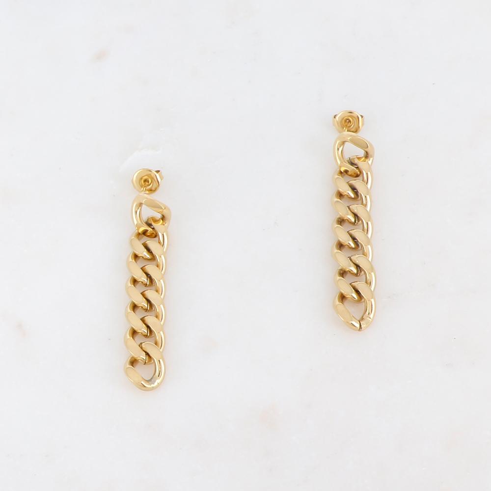 B.O à puce chaîne pendante grosse maille 0,9 x 4,5 CM.