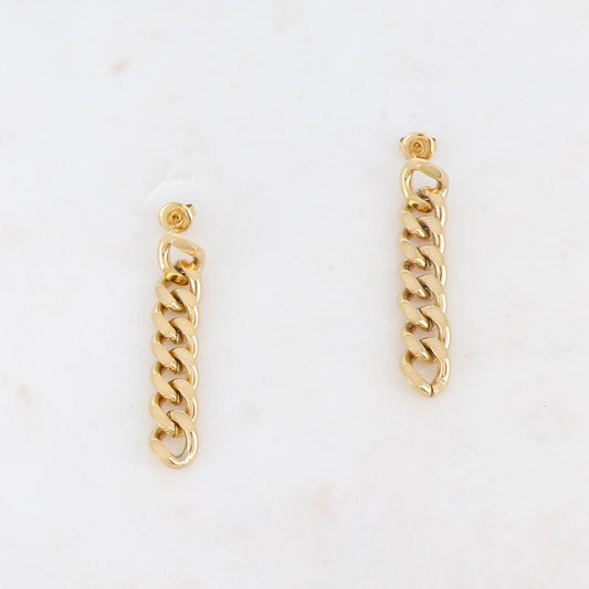 B.O à puce chaîne pendante grosse maille 0,9 x 4,5 CM.